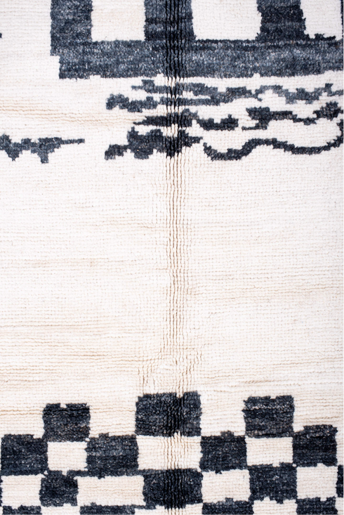 Vintage Moroccan Area Rug (8' x 10')